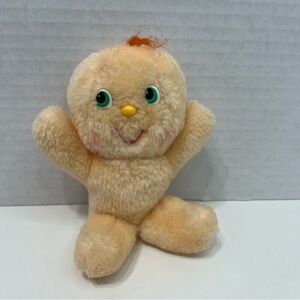 1985 Kenner Red Hair HUGGA BUNCH Gigglet Plush Baby Doll stuffed animal